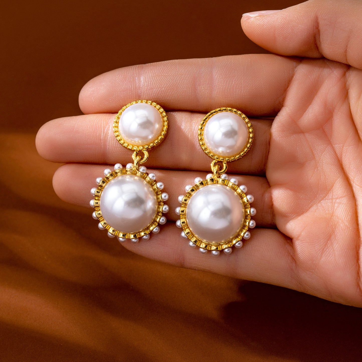 For Women Retro Stud Earrings Featuring Epoxy Craft And 925 Sterling Silver Alloy In Silver