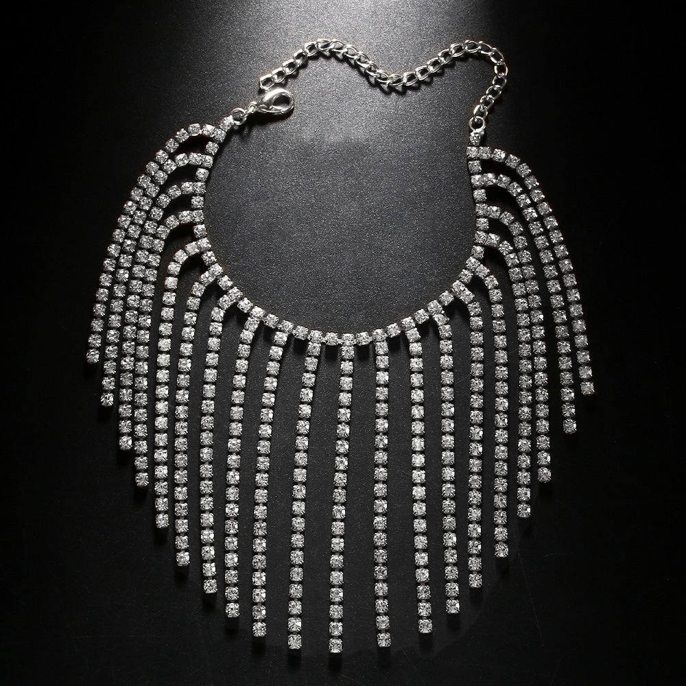 Silver Tassel Bracelet For Women, Electroplated Alloy Jewelry Accessory