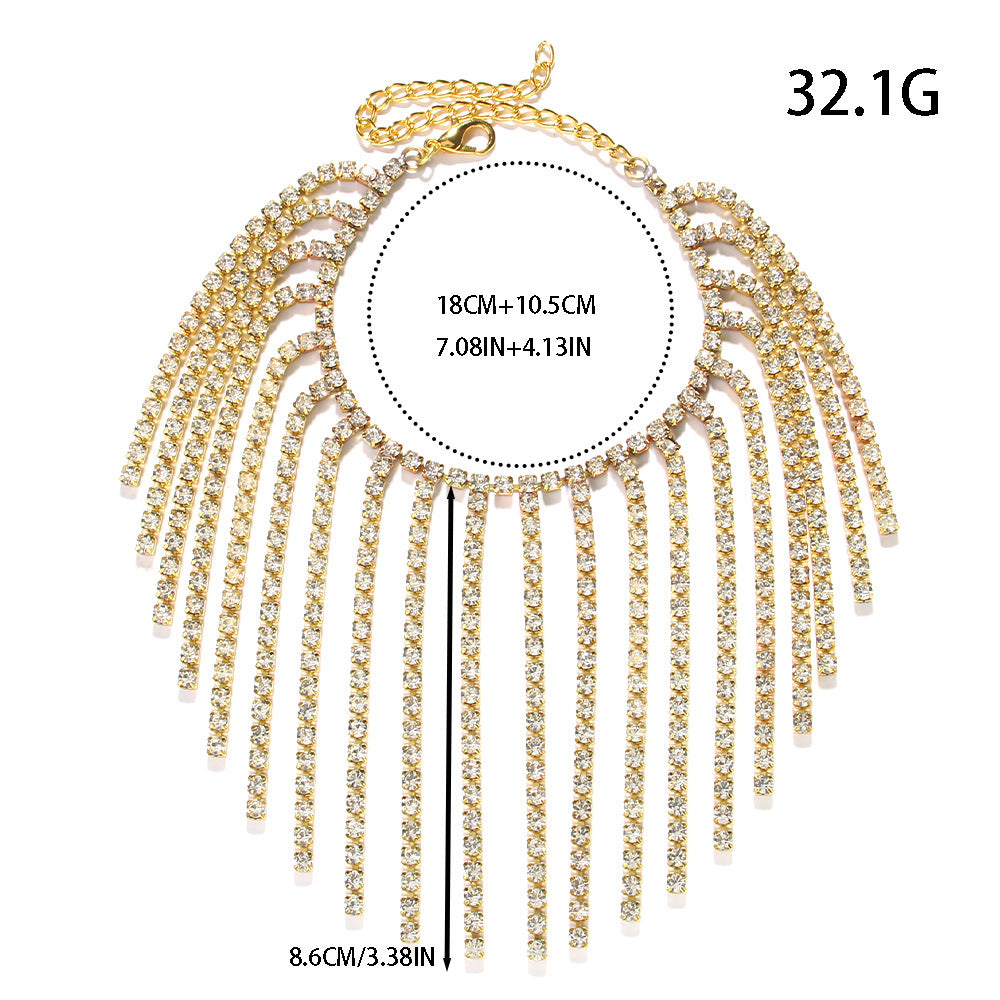 Silver Tassel Bracelet For Women, Electroplated Alloy Jewelry Accessory