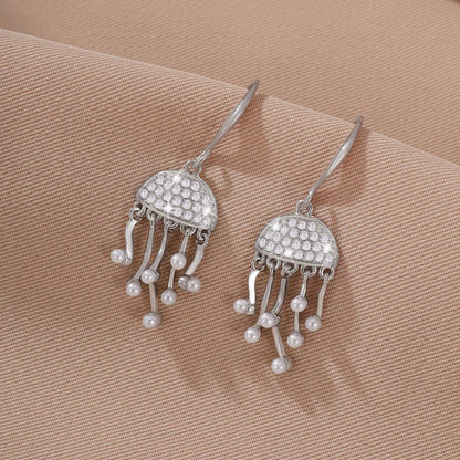 Tassel Earrings For Women Featuring Electroplated Copper Studs With Durable Copper Material