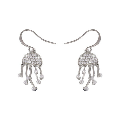 Tassel Earrings For Women Featuring Electroplated Copper Studs With Durable Copper Material