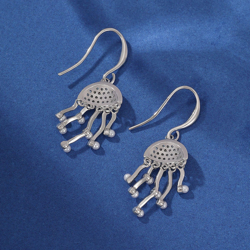Tassel Earrings For Women Featuring Electroplated Copper Studs With Durable Copper Material