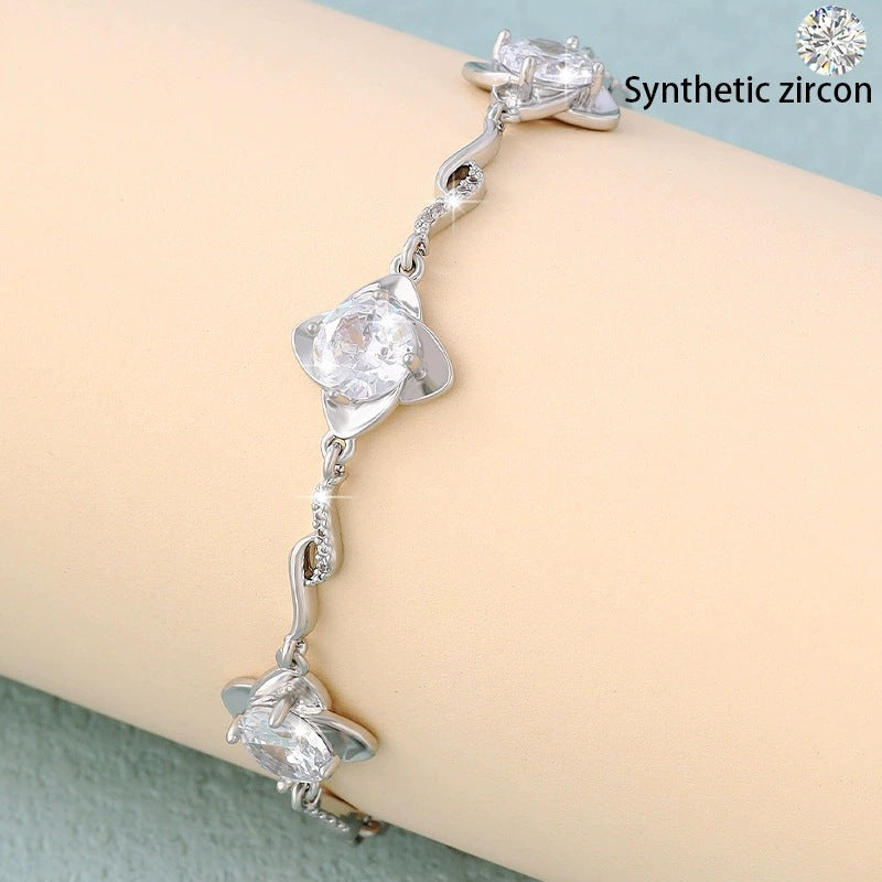 Irregular Copper Bracelet For Women Featuring Unique Design And Elegant Style