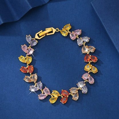 Asymmetrical Heart Shape Copper Bracelet In For Women