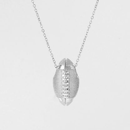 Irregular Necklace For Women With Copper Cable Chain Featuring Electroplated Copper Pendant
