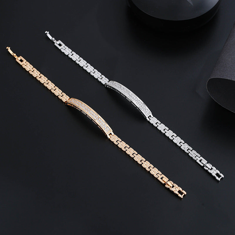 Electroplated Gold Copper Bangle Bracelet Featuring Elegant Design