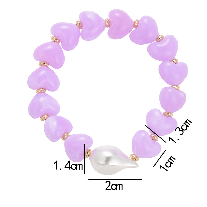 Irregular Acrylic Bracelets For Women With Waterproof Non Tarnish Design, 18K Real Gold Plated PVD Coated Featuring Tiger Eye Inlay