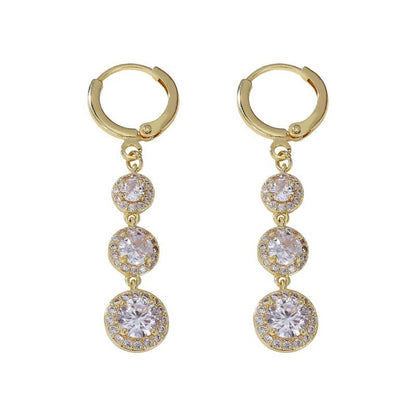 Tassel Earrings For Women Featuring Copper Studs In Colourful Designs