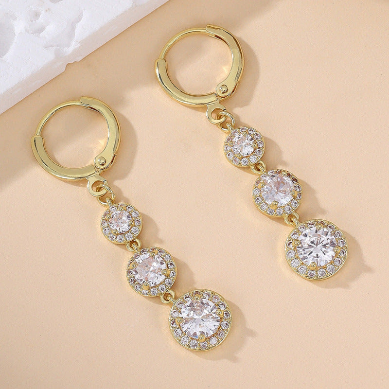 Tassel Earrings For Women Featuring Copper Studs In Colourful Designs