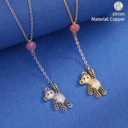 Cute Gold Balloons Necklace For Women Featuring Golden Plated Copper With Durable Cable Chain
