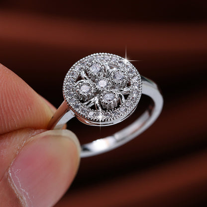 Geometric Rings For Women In , Copper Material With Real Gold Electroplated Finish