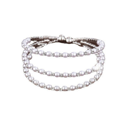 Electroplated Gold Copper Bangle With Zircon Inlay Featuring Elegant Craftsmanship