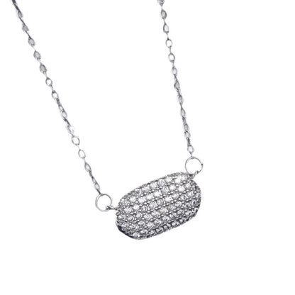 Simple Style Women’s Pendant With Electroplated Gold Plating, Copper Base Featuring Zircon Inlay