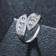 White Gold Ring Size 6