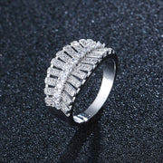 White Gold Ring Size 6