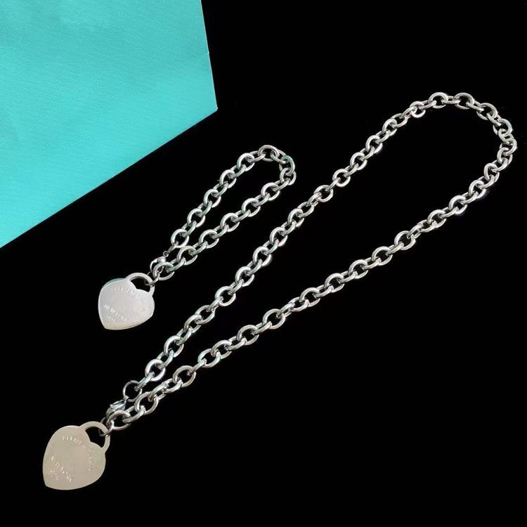 Geometric Tassel Jewelry Set For Women With 18K Real Gold Plated 304 Stainless Steel And PVD Coated Slider Chain
