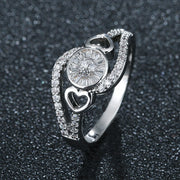 White Gold Ring Size 6