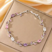 Silver - Pink, Purple, White