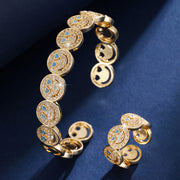 Gold-Turquoise