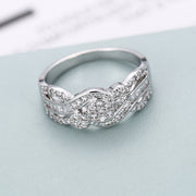 White Gold Ring Size 6