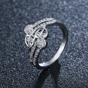 White Gold Ring Size 6