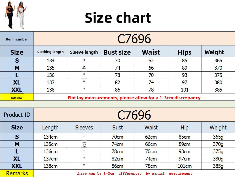 Elegant Solid Color Sleeveless Tube Bra Sheath Dress In Polyester With Maxi Long Dress Length