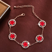 Rose Gold-Red