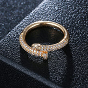 Gold Nail Ring No. 6