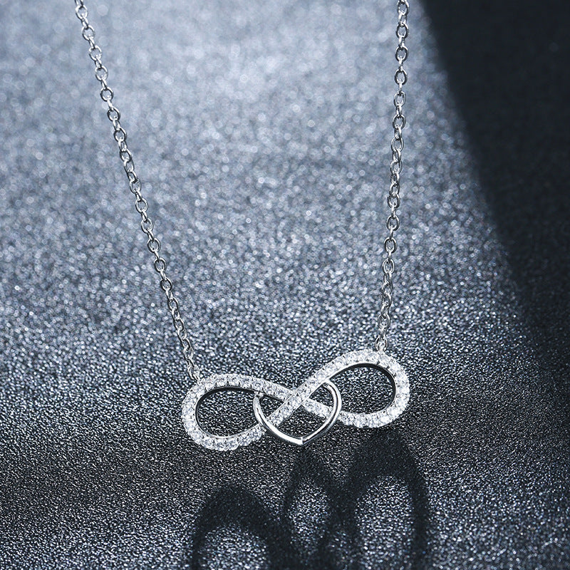 Sweet Heart Shape Necklace For Women In Gold With Copper Pendant And Snake Chain