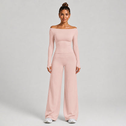 Women's Slim Fit Full Length Sport Jumpsuit In Nylon Fabric With Stretchy Material For Gym Wear