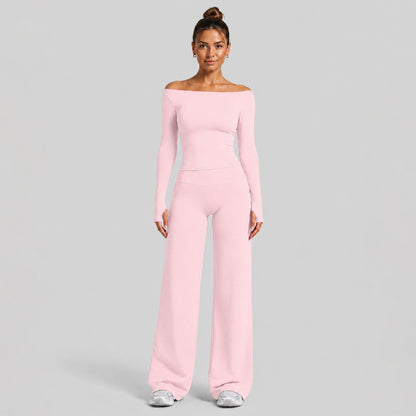Women's Slim Fit Full Length Sport Jumpsuit In Nylon Fabric With Stretchy Material For Gym Wear