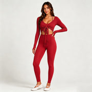 Jacket + Underwear + Trousers, Rumba Red