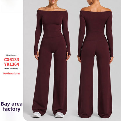 Women's Slim Fit Full Length Sport Jumpsuit In Nylon Fabric With Stretchy Material For Gym Wear