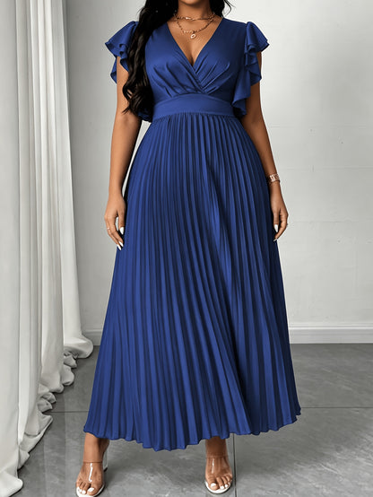 Solid Color V Neck Sheath Dress For Women In Simple Style, Perfect For Travel, Made With Polyester Fabric
