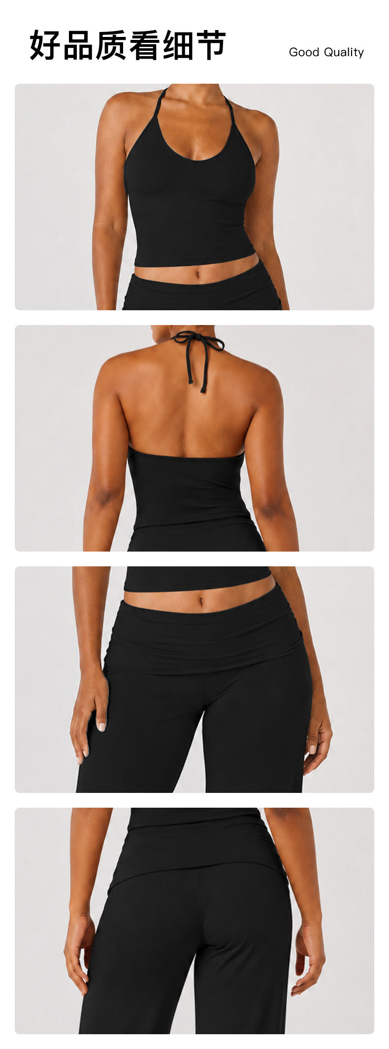 Sporty Gym Shorts For Women In Stretchy Nylon Fabric, Sleeveless Design Perfect For Summer Workouts