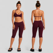 Ankora Red Underwear + Capri Pants