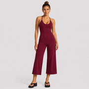 Vest + Cropped Pants, Red for Waltz Dance