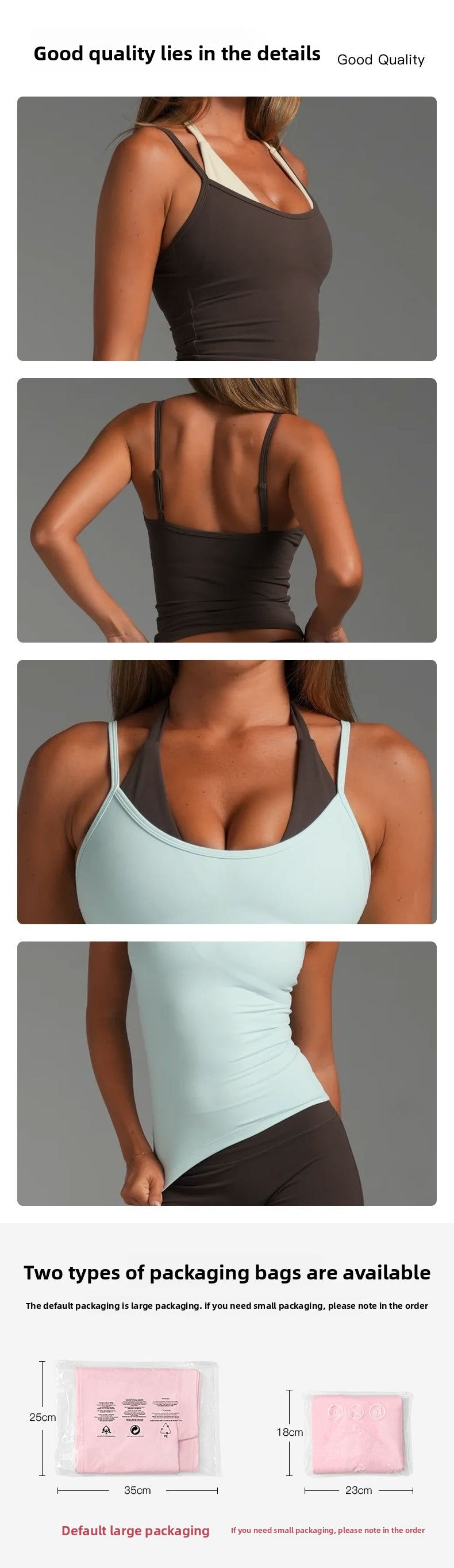 Women’s Color Block Nylon Vest With Strap Neckline, 2 In 1 Craft, Pullover Yoga Top