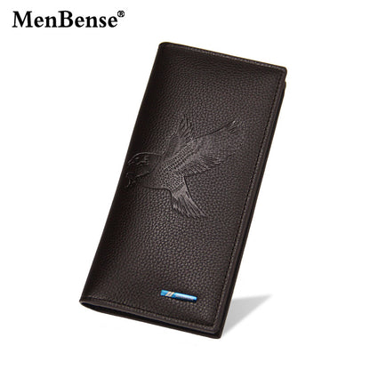 Men's PU Leather Long Wallet Featuring Animal Pattern In Square Shape