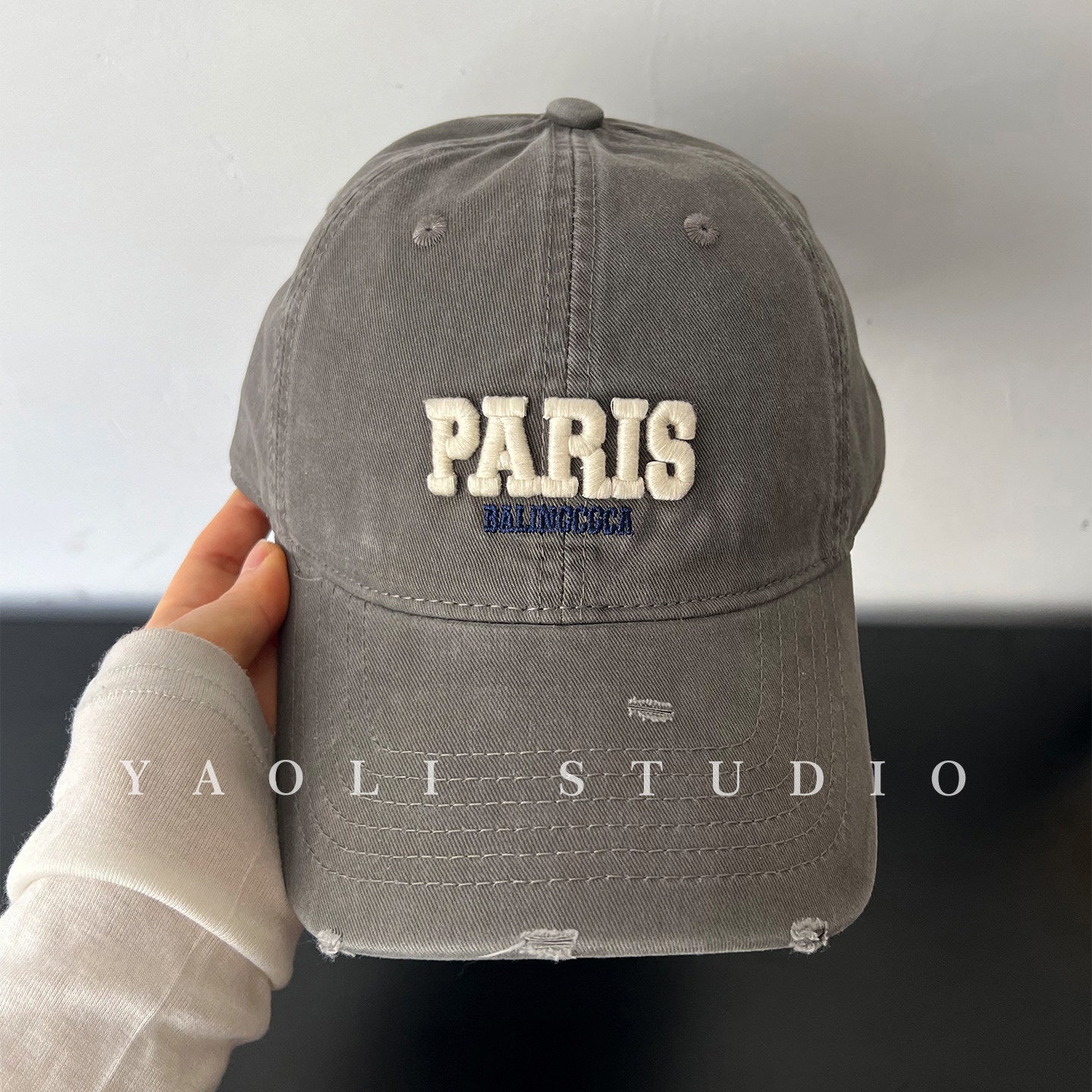 Vintage Style Unisex Baseball Cap With Curved Brim Featuring UV Protection, Cotton Material And Embroidery Craft