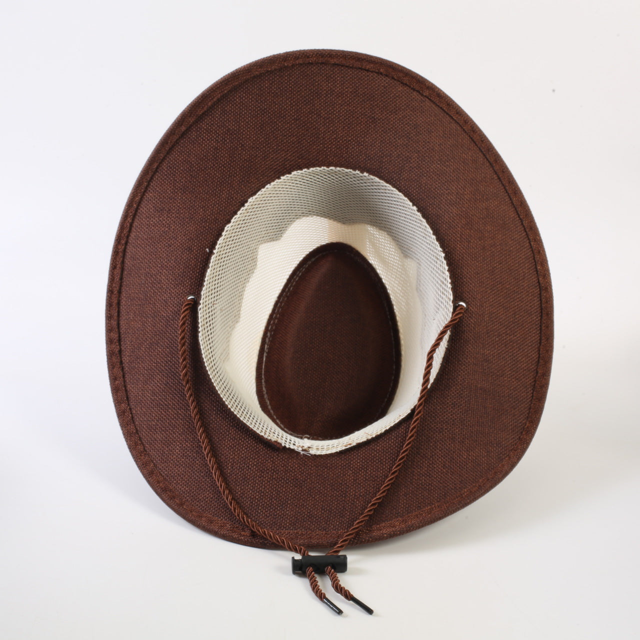 Unisex Cowboy Style Solid Color Straw Hat With Wide Brim, Breathable Design Featuring Braid Craftsmanship