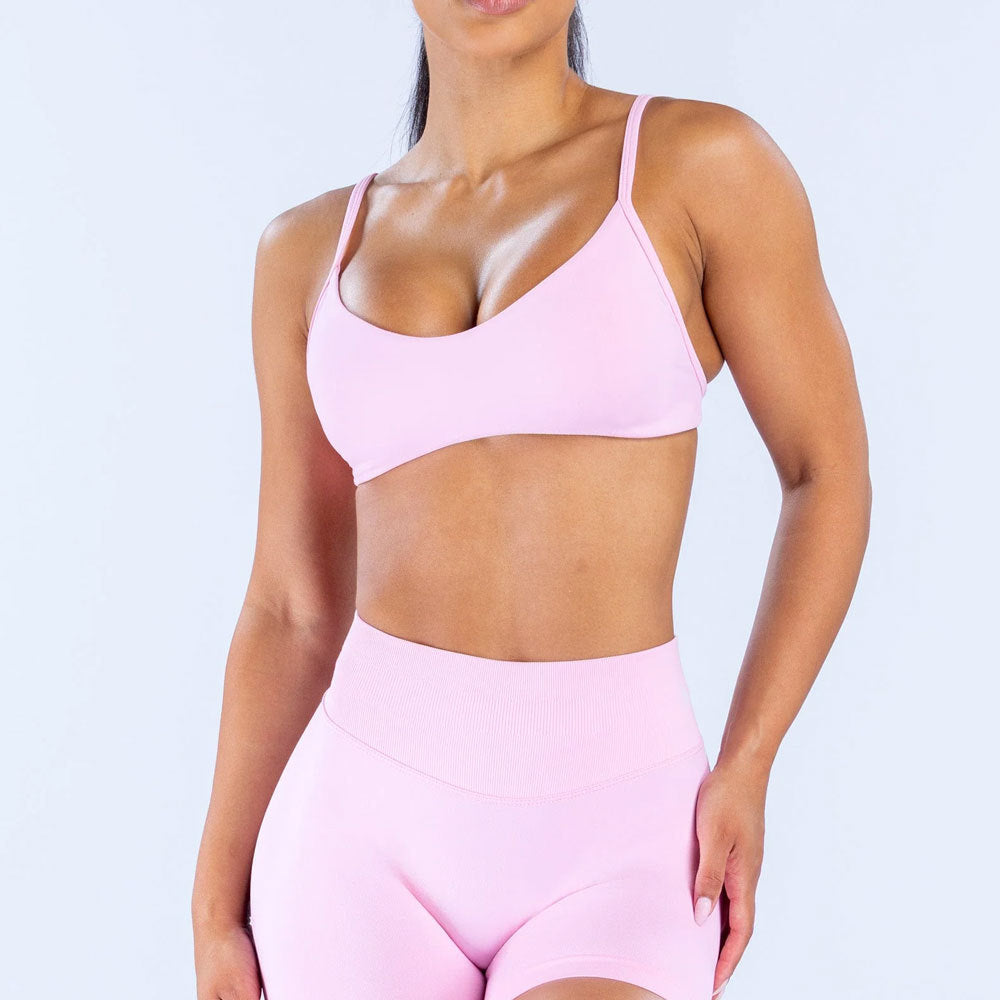 Women's Solid Color Nylon Vest In Ivory, Sleeveless Pullover Yoga Top