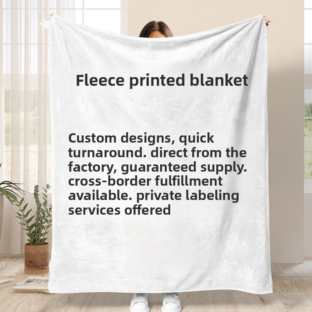 Soft Plush Blanket For Babies, Cozy And Warm Baby Blanket Perfect For Nursery And Travel