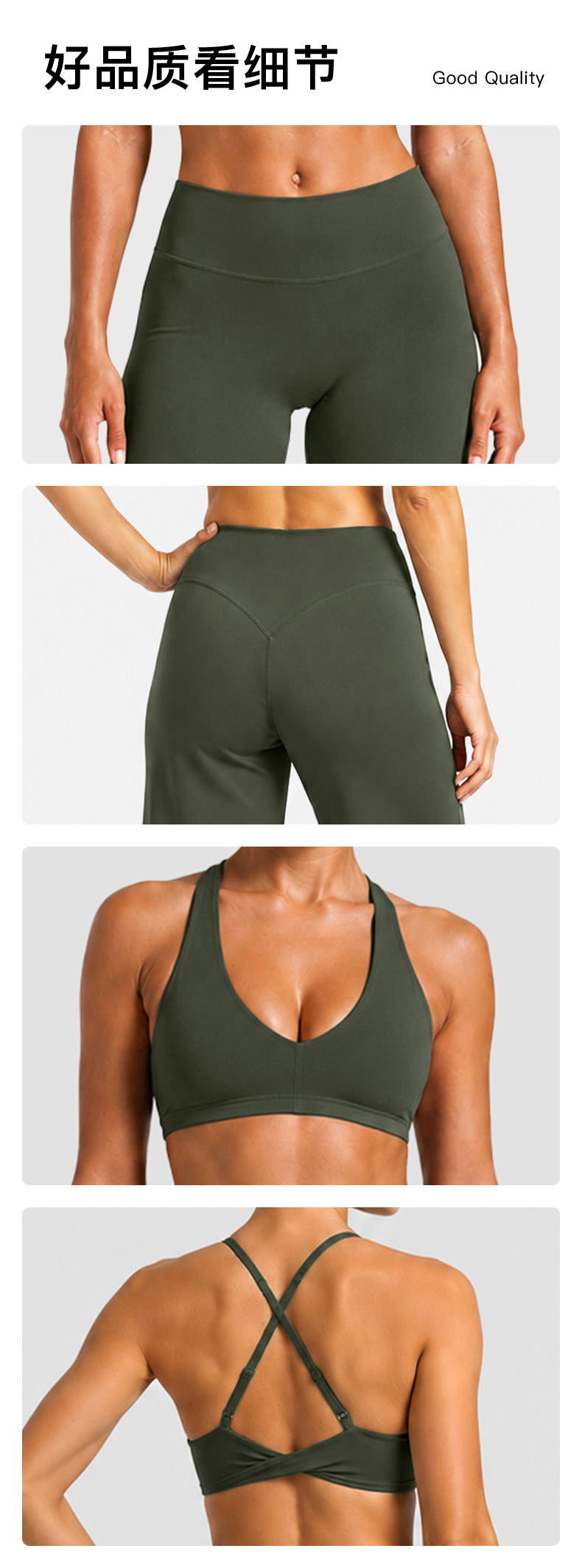 Sporty Calf-Length Yoga Jumpsuit For Women In High Elasticity Nylon Fabric Featuring Criss Cross Design And Sleeveless Style