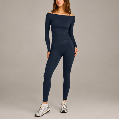 Sport Running Shorts For Women In Slim Fit, Made With Nylon Fabric, Featuring Long Sleeve Design For Spring And Summer