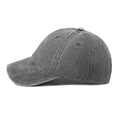 Unisex Retro Cross Baseball Cap With Curved Brim, UV Protection, Polyester Material Featuring Embroidery