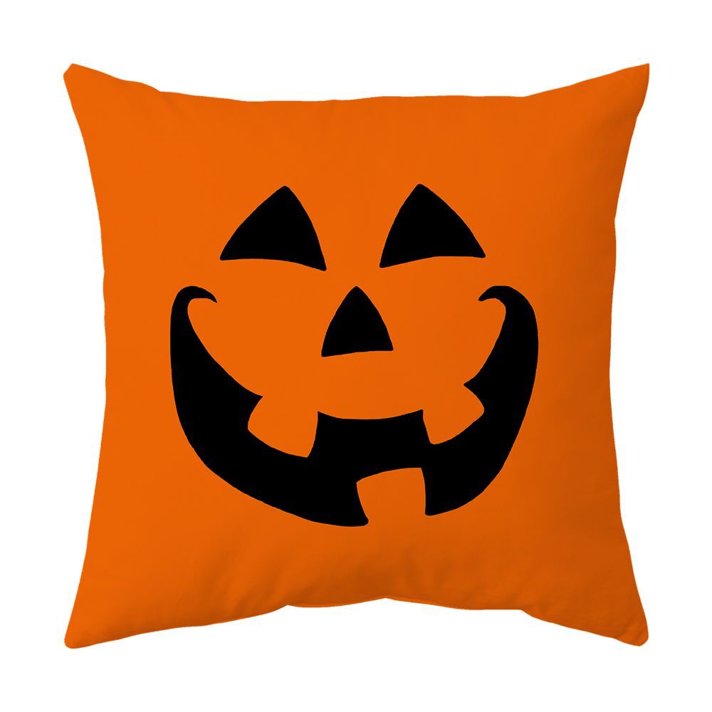 Modern Style Abstract Halloween Pillow Case In Polyester For Home Textiles & Decor