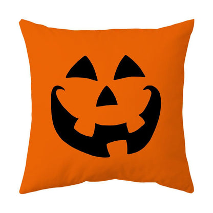 Modern Style Abstract Halloween Pillow Case In Polyester For Home Textiles & Decor