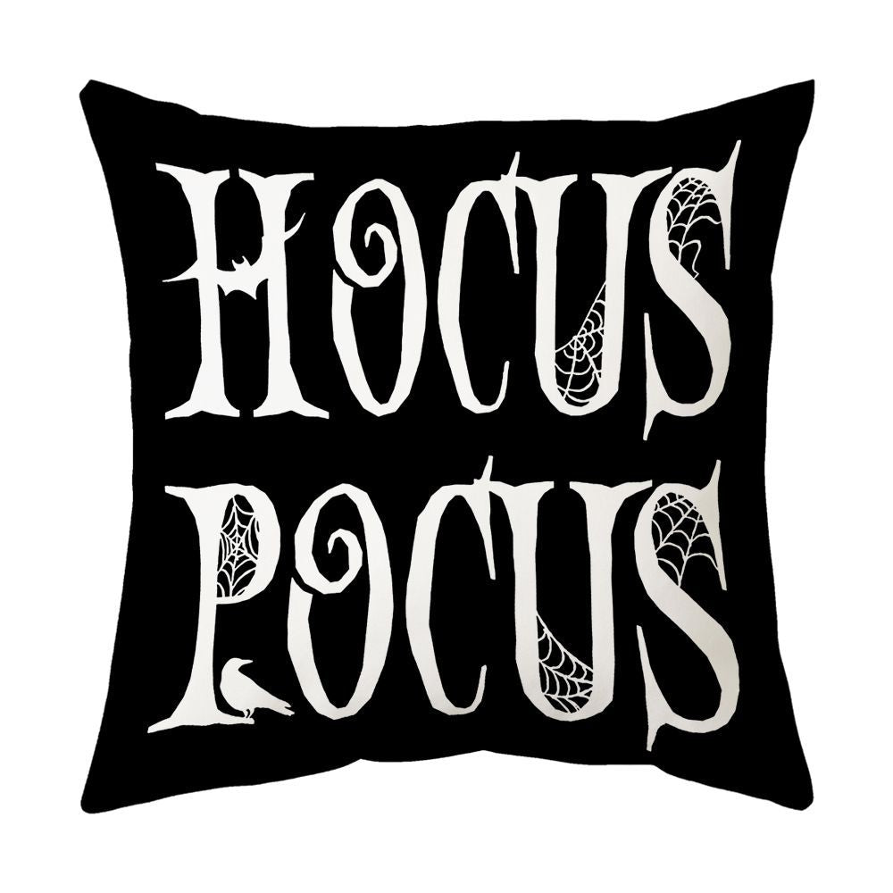 Modern Style Abstract Halloween Pillow Case In Polyester For Home Textiles & Decor