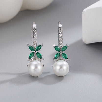 Silver Bow Tie Ear Hook For Women Made Of 925 Sterling Silver